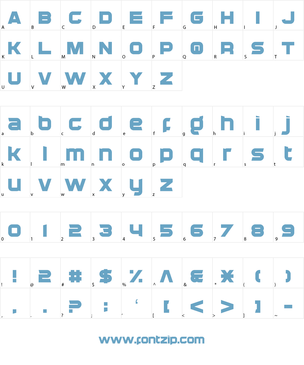 Cassius Garrod Font Character